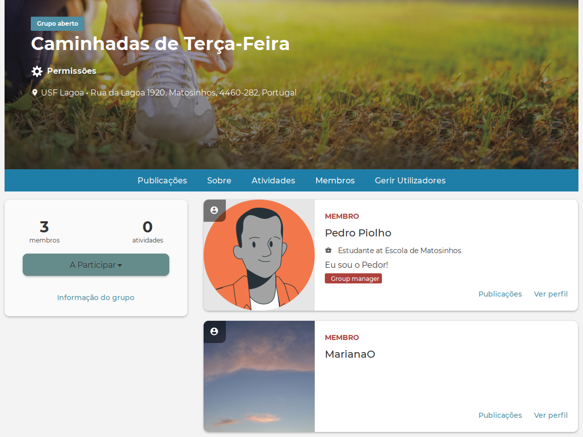 Começa Agora Groups